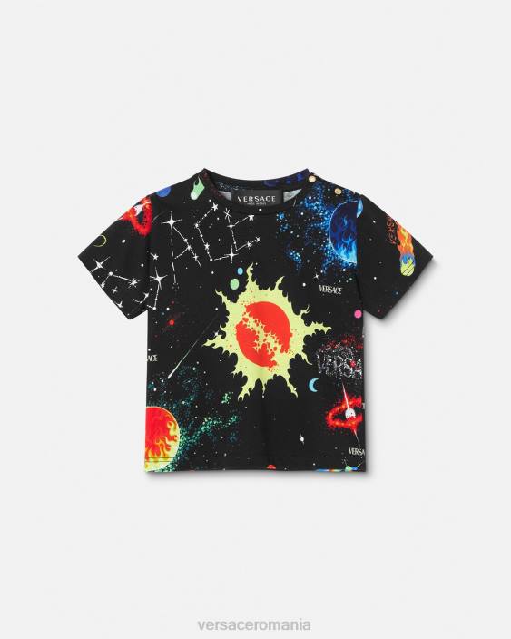 imprimare tricou galaxy bebe Versace copii îmbrăcăminte 40L61882