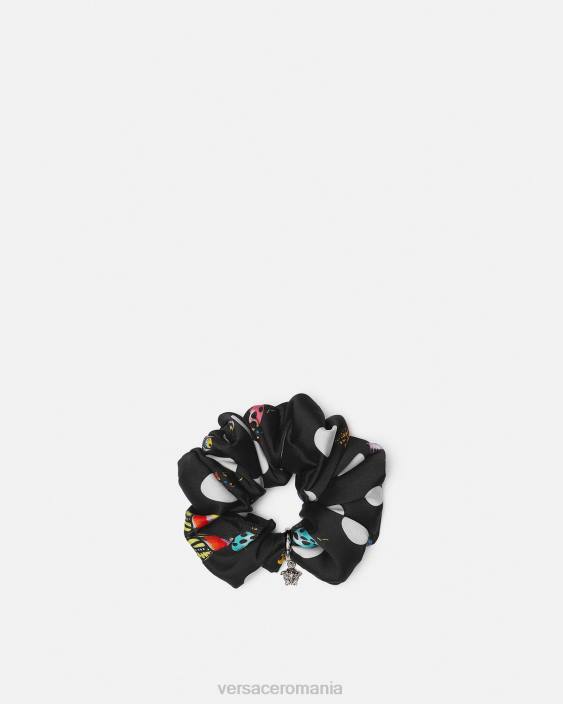 imprimare fluturi scrunchie Versace femei accesorii 40L6861