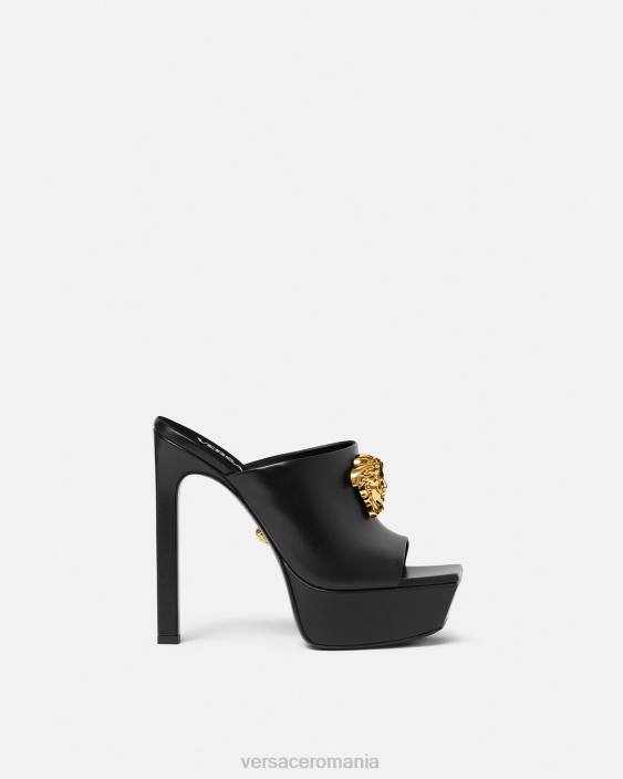 negru la medusa platform mules Versace femei pantof 40L6448