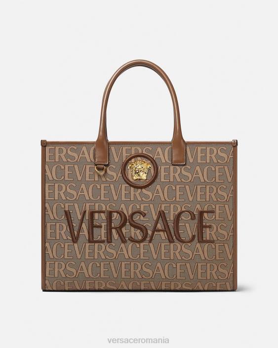 maro geantă tote mare peste tot Versace femei saci 40L6321