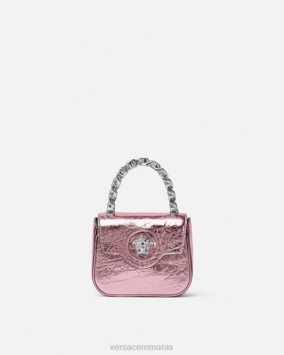 roz geanta mini metalizata la medusa Versace femei saci 40L6304