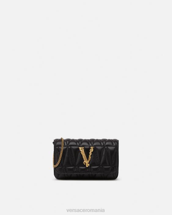 negru geanta virtus mini Versace femei saci 40L6372